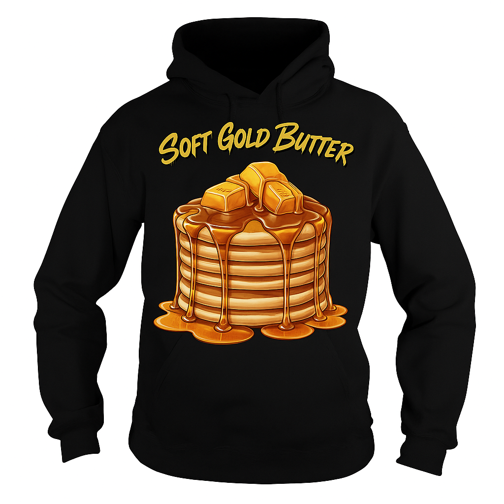 Black Sgb Pancakes Hoodie