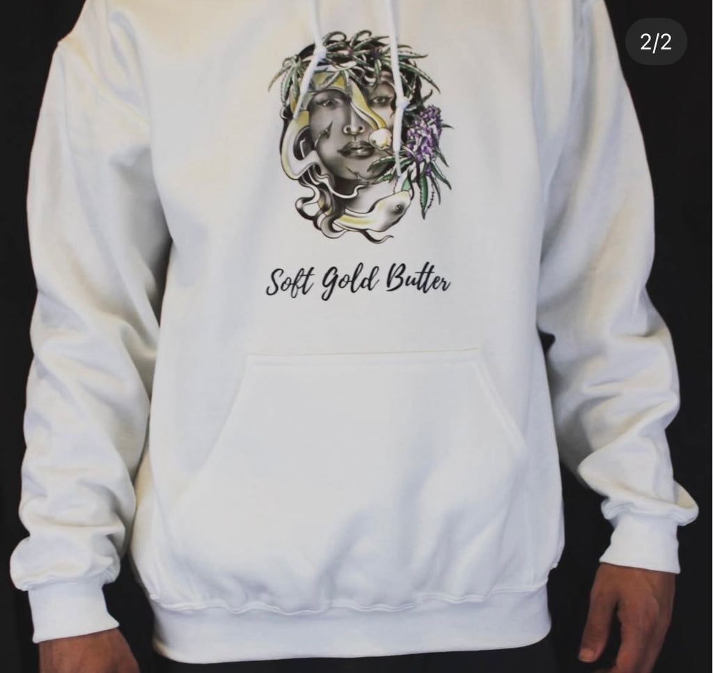White Medusa Hoodie